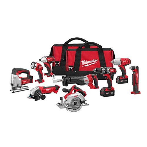 Milwaukee 2695-15 Milwaukee M18 18V Cordless 15-Pieces Combo Kit 1 Milwaukee 2695-15 Milwaukee M18 18V Cordless 15-Pieces Combo Kit