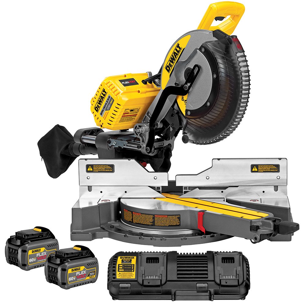 DEWALT DHS790T2 FLEXVOLT 120V MAX Double Bevel Compound Sliding Miter Saw Kit 1 DEWALT DHS790T2 FLEXVOLT 120V MAX Double Bevel Compound Sliding Miter Saw Kit