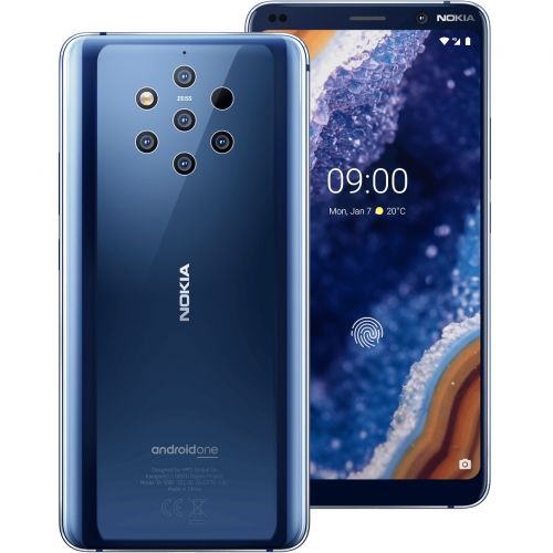 Nokia 9 PureView - Android 9.0 Pie - 128 GB - Unlocked Smartphone 5 Nokia 9 PureView - Android 9.0 Pie - 128 GB - Unlocked Smartphone 5.99" QHD+ Screen - Qi Wireless Charging