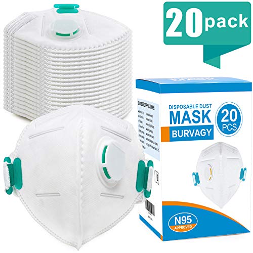 KN95 Respirator Face Mask Pack of 20 1 KN95 Respirator Face Mask Pack of 20