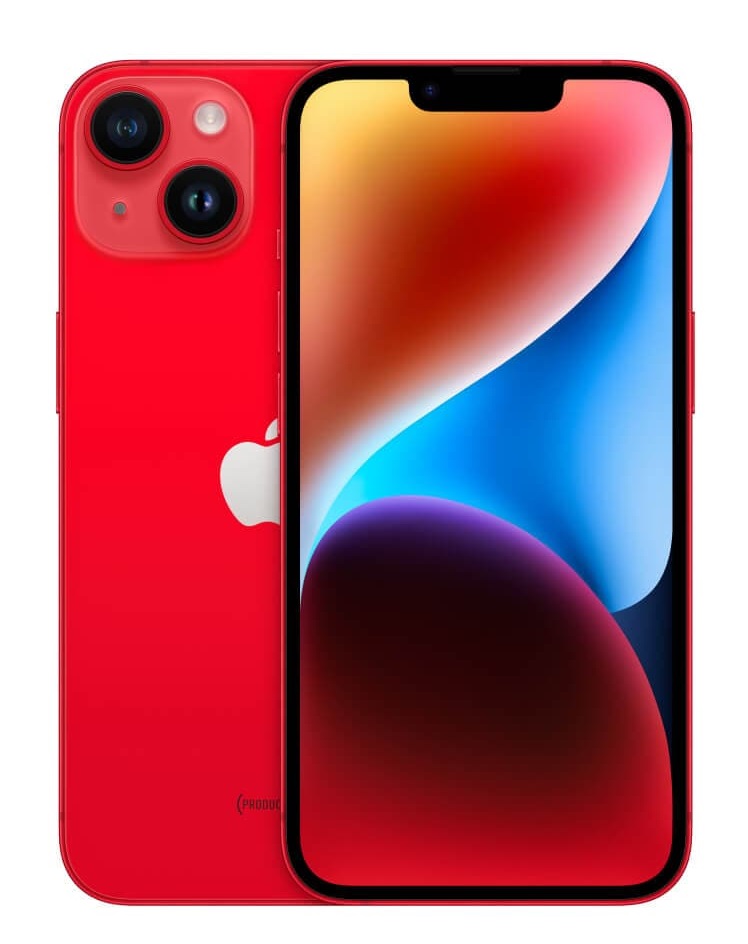Apple iPhone 14 256GB Red 1 Apple iPhone 14 256GB Red